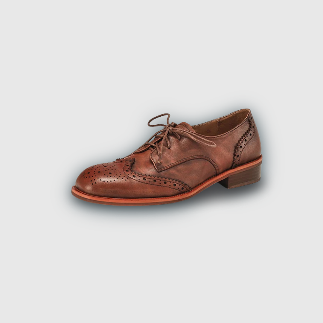 Round Toe Oxford Shoes