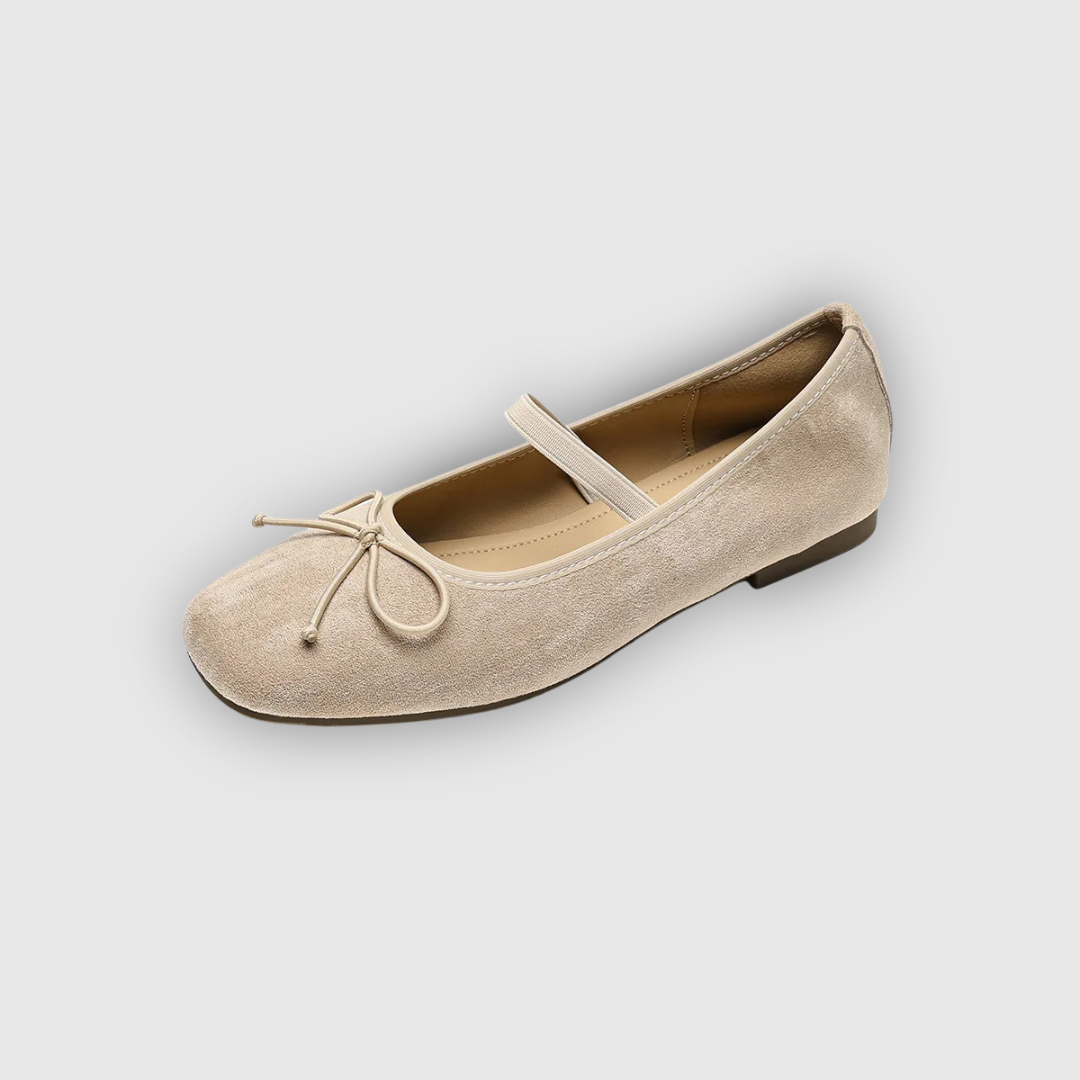 Square Toe Bow Design Mary Janes