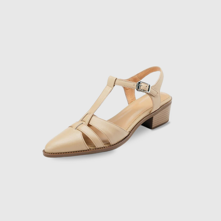 Ankle Strap High Heel Casual Pumps