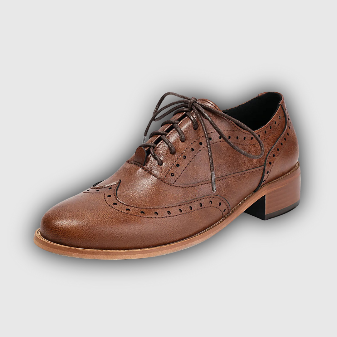 Oxford Brogue Flats