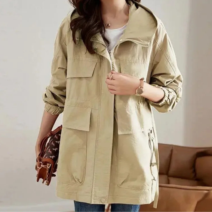 Women's Mid-length Trench Coat