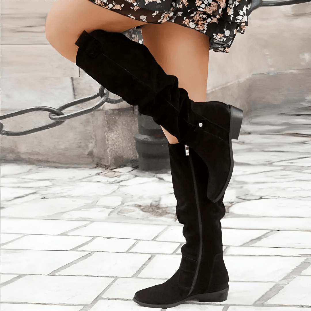 Knee High Western Boots