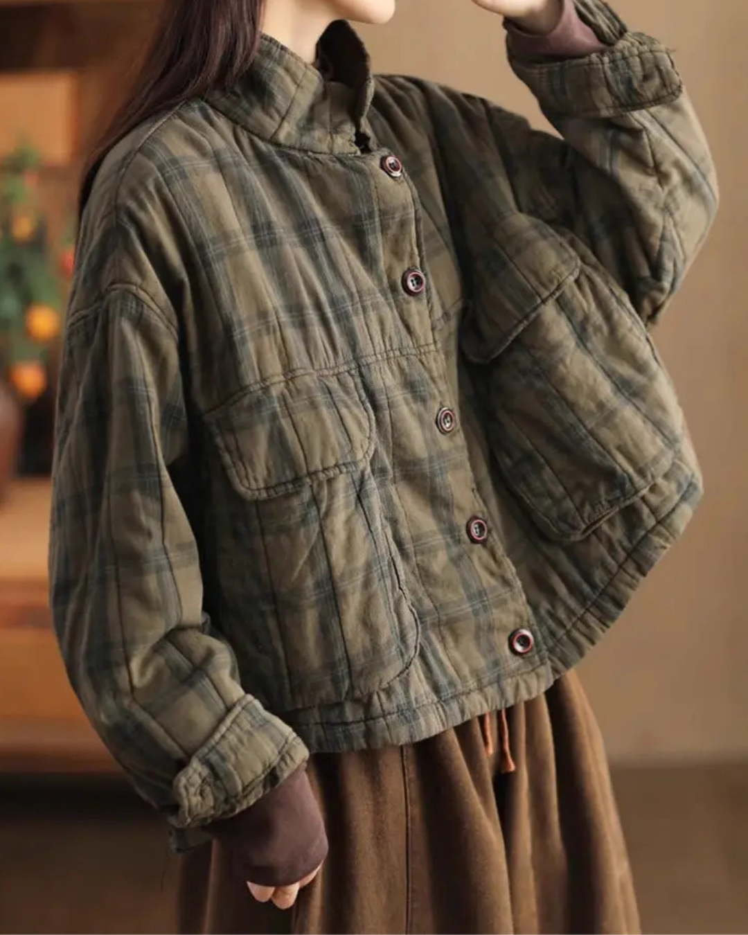 Large Size Vintage Coat