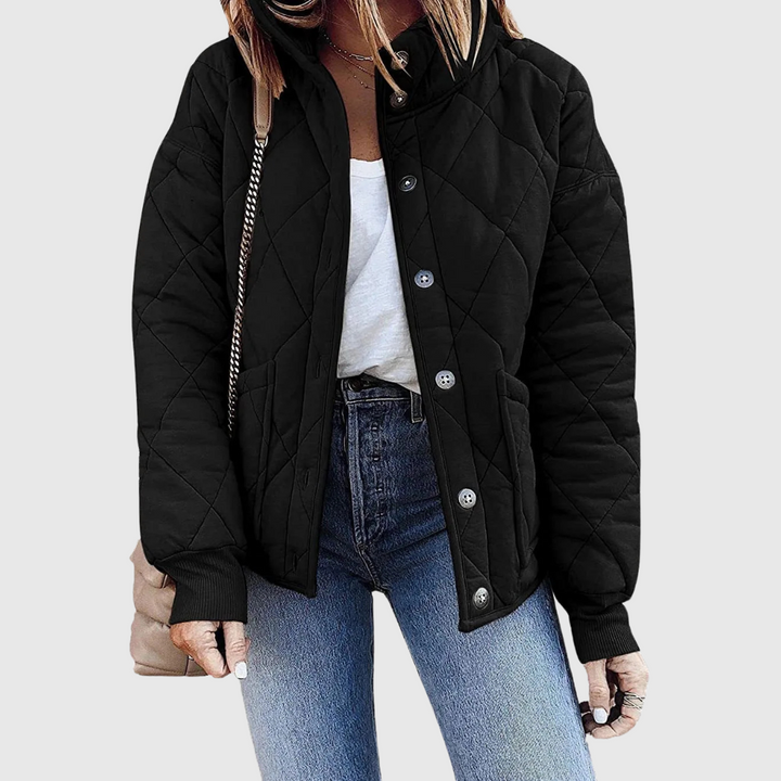 Quilted Button Summer Jacket