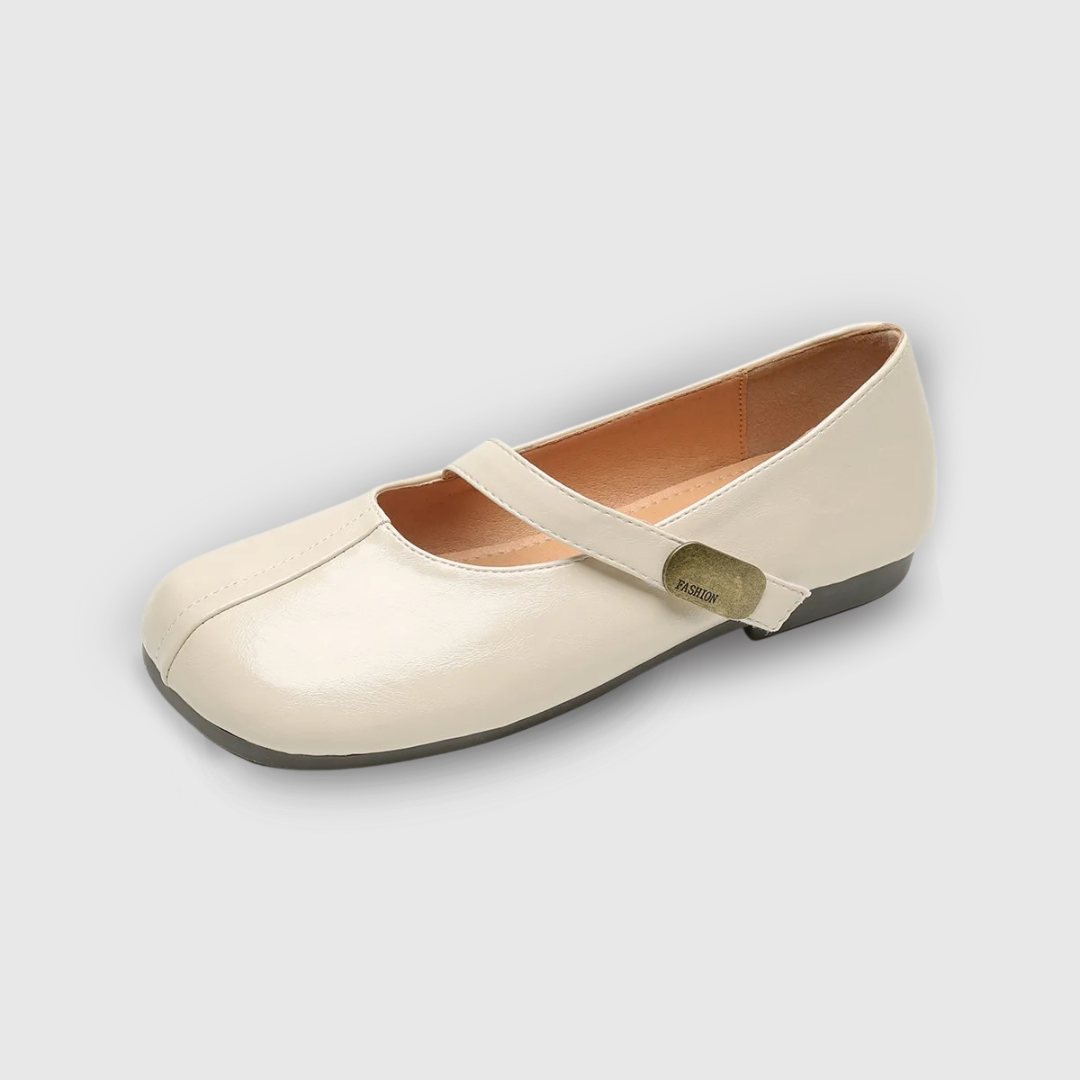 Round Toe Design Mary Jane Shoes