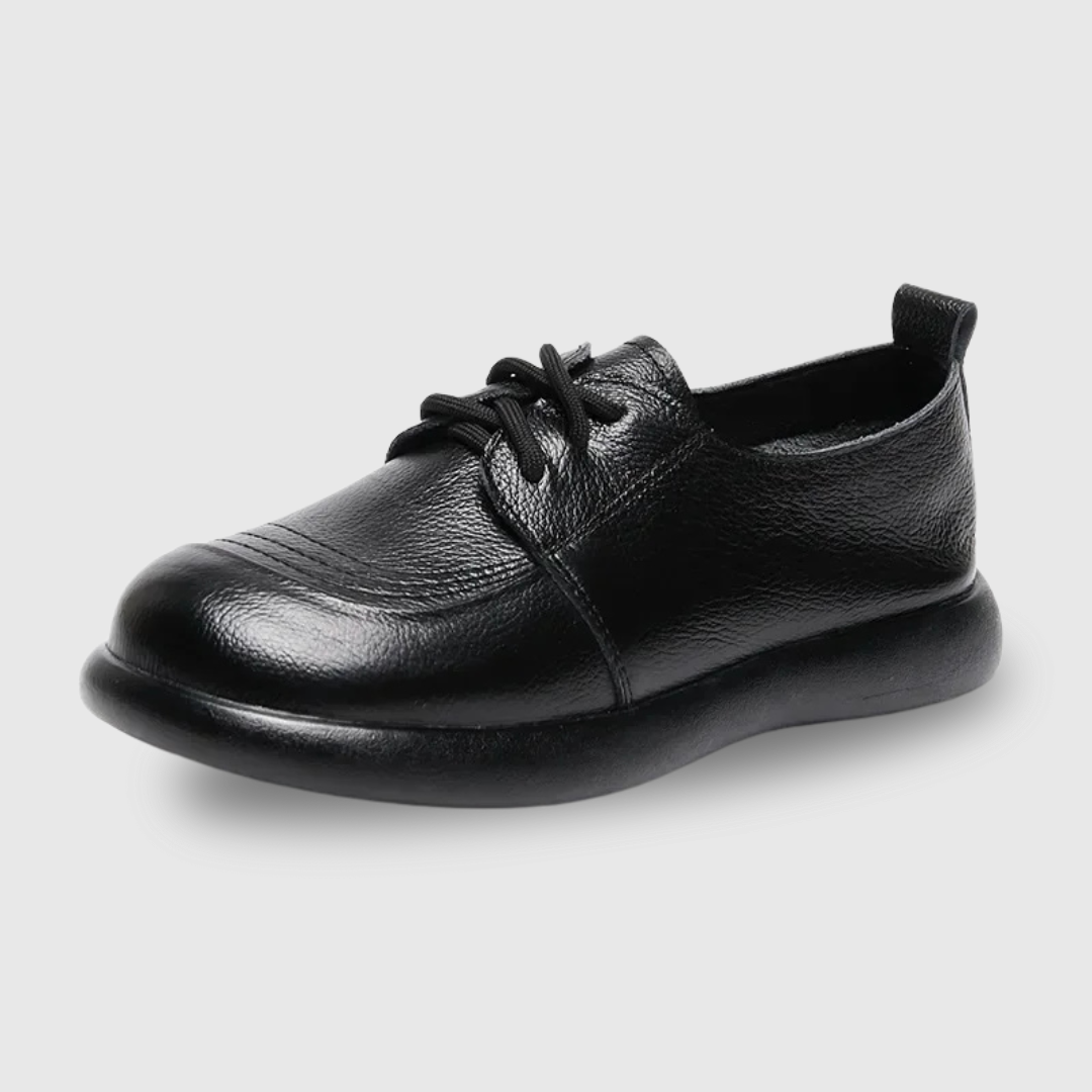 Round Head Lace Up Shoes