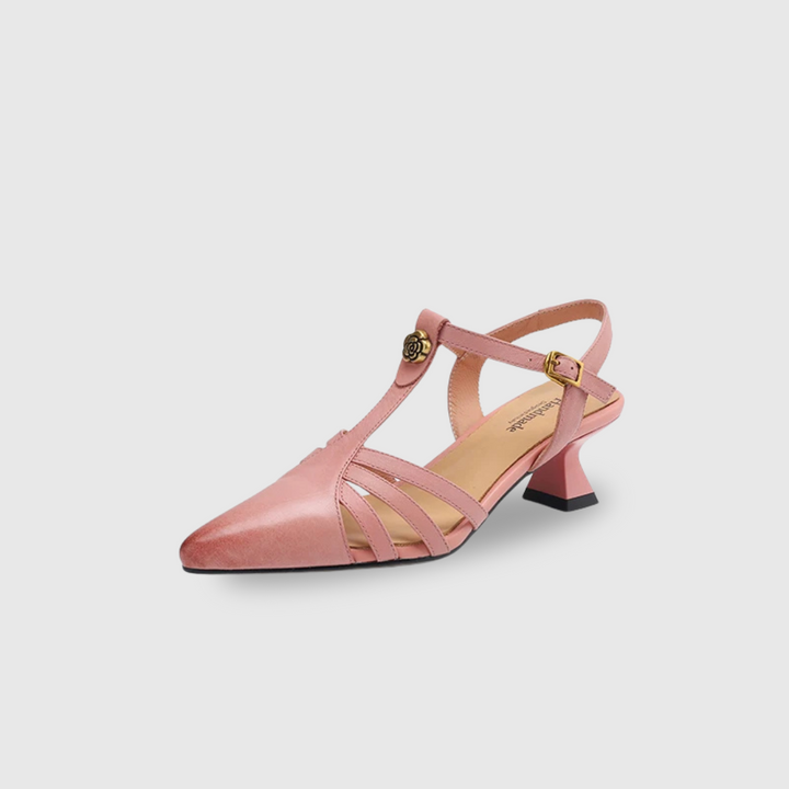 Covered Pointed Toe Shoes