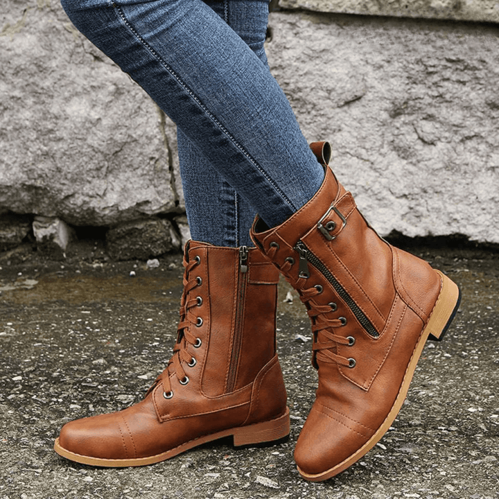 Zipped Ridge Boots
