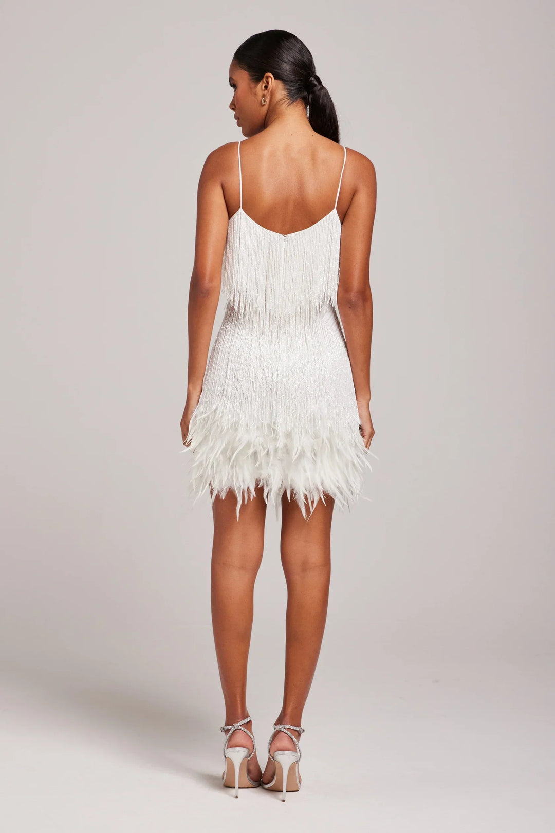 Feather Mini Dress