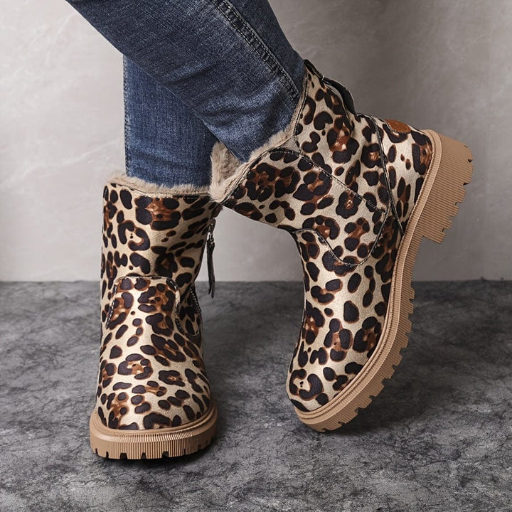 Mid Calf Winter Boots