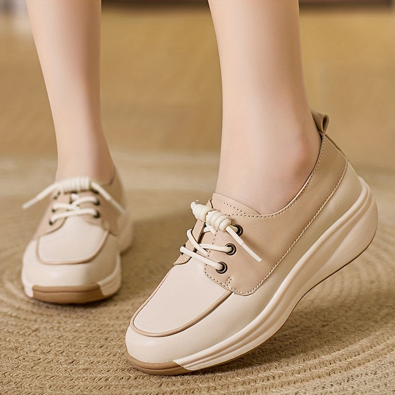 Slip-On Loafers with Thick Sole