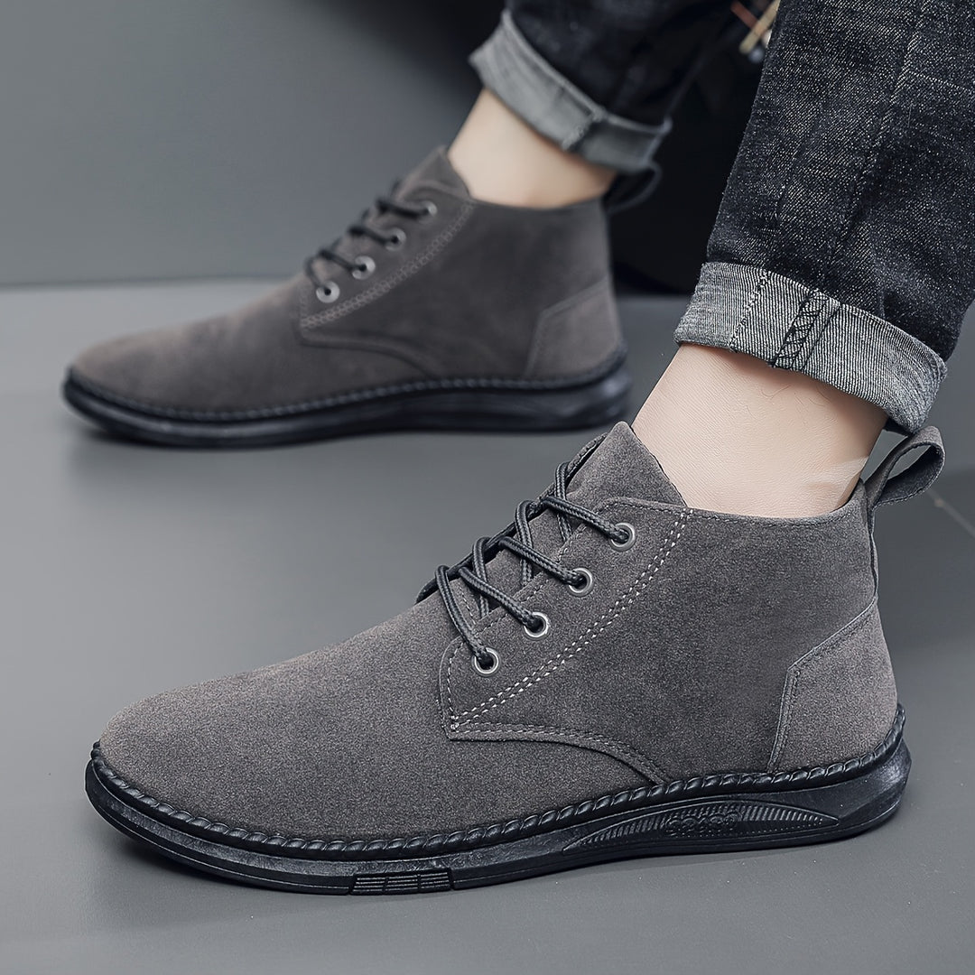 Low Top Lace-Up Boots