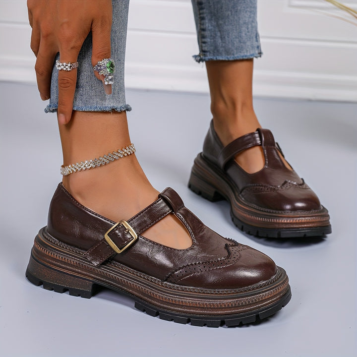 Women's Mary Jane Round Toe Shoes