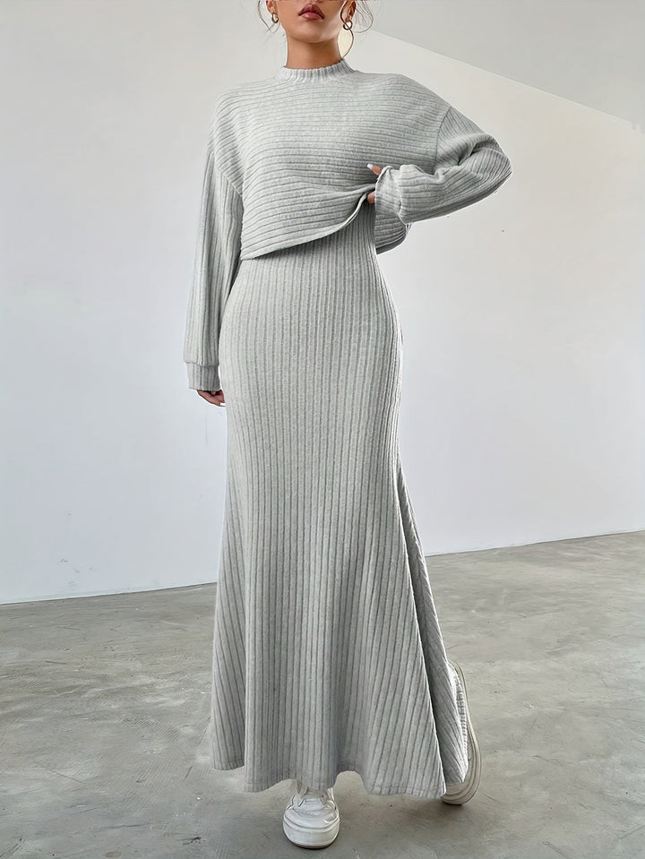Knitted Two-piece Set
