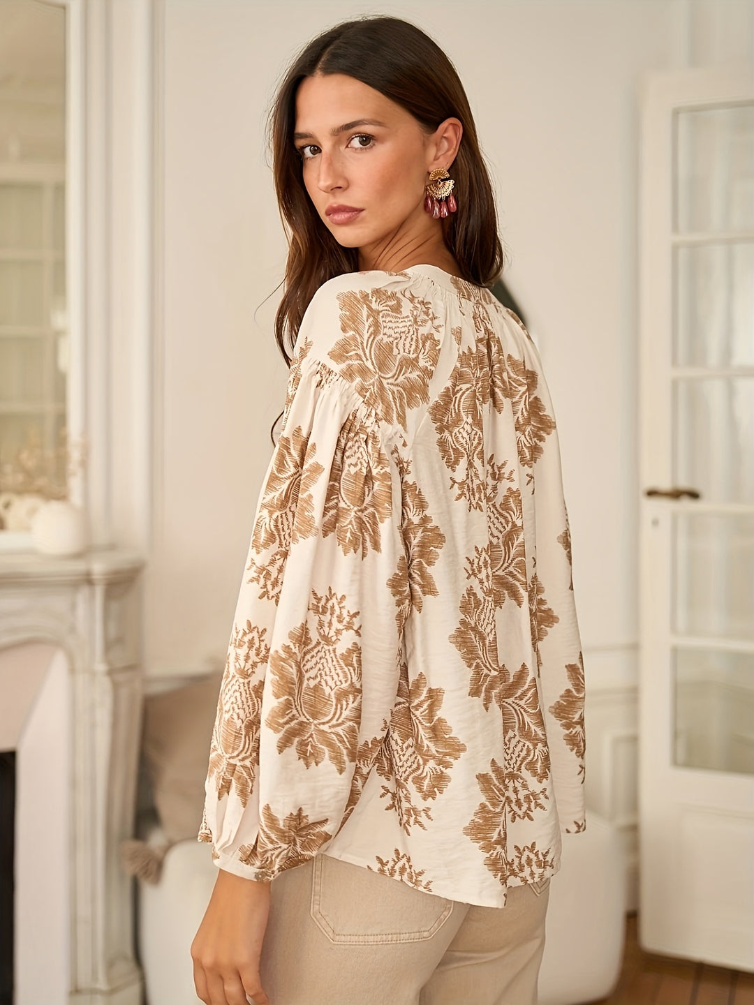 Long Sleeve Blouse