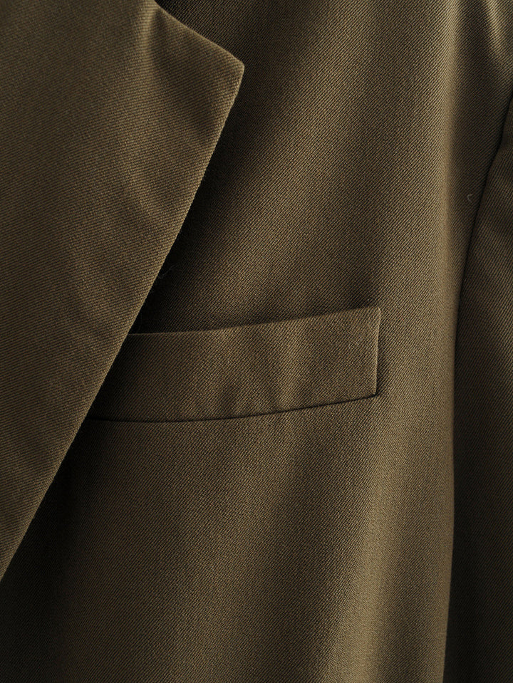 Green Blazer with Belt