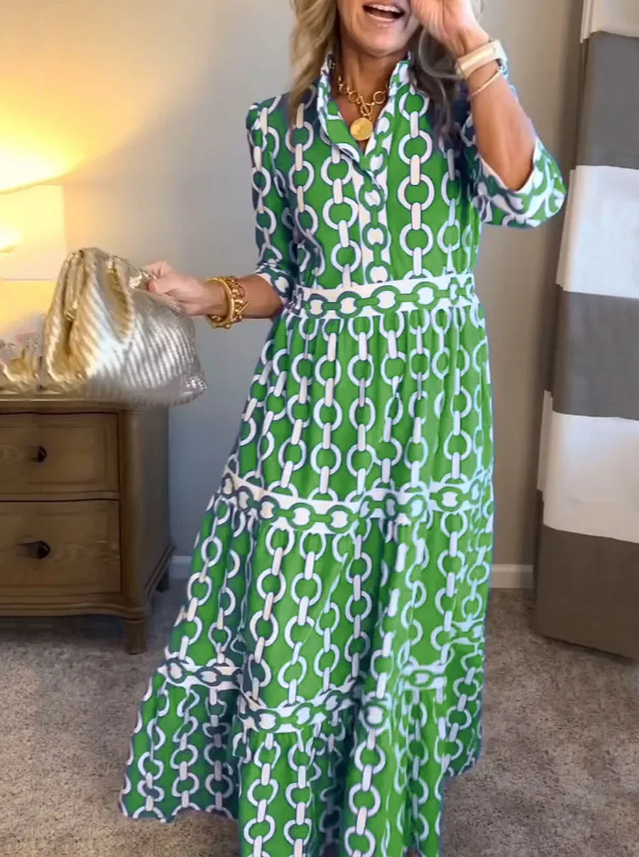Chain Link Maxi Dress