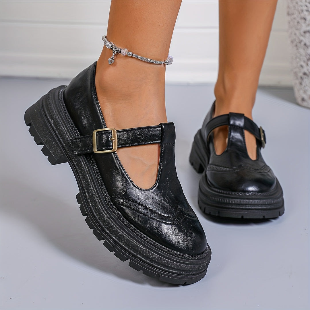 Women's Mary Jane Round Toe Shoes