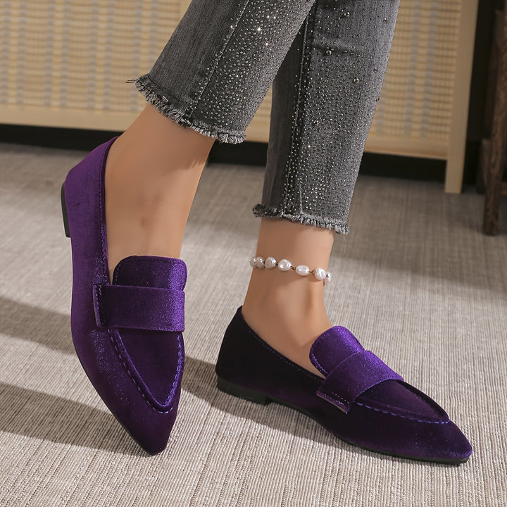 Women's Velvet Style Shoes