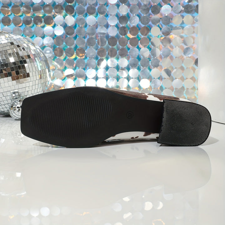 Retro Square Toe Loafers