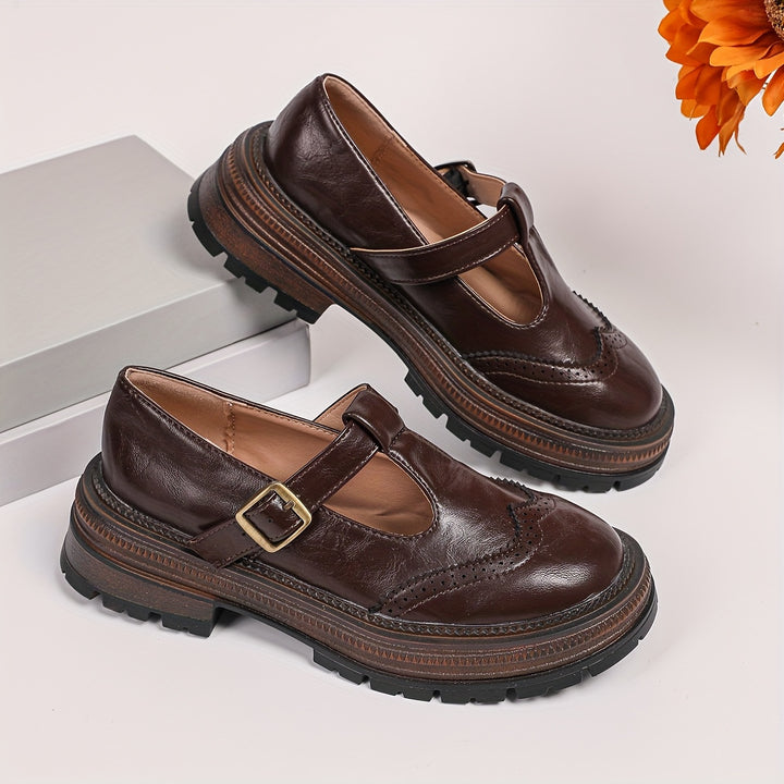 Women's Mary Jane Round Toe Shoes