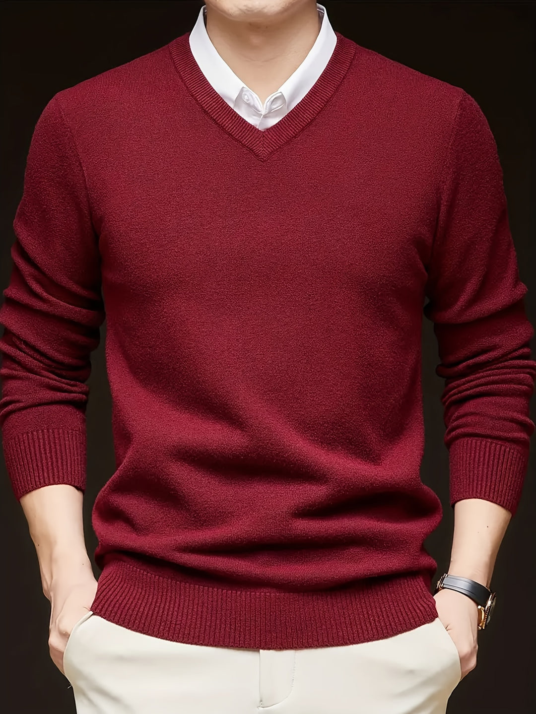 V-neck Pullover