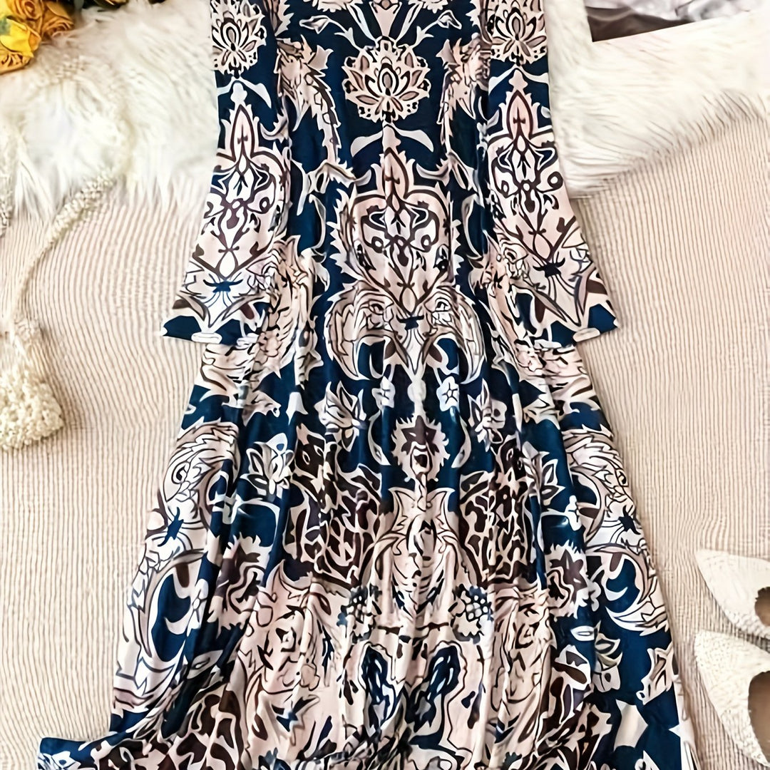 Vintage Long Sleeve Dress