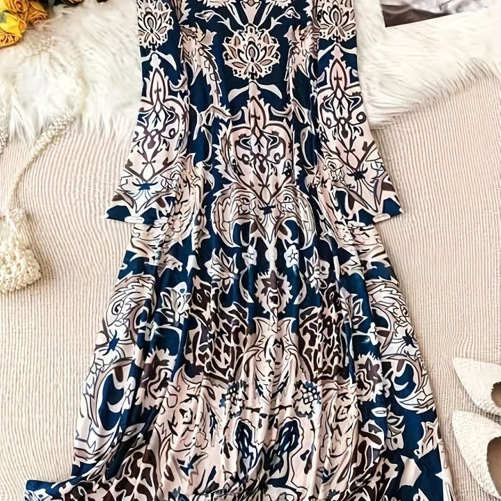 Vintage Long Sleeve Dress