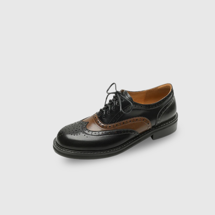 Lace Up Brogue Oxford Shoes
