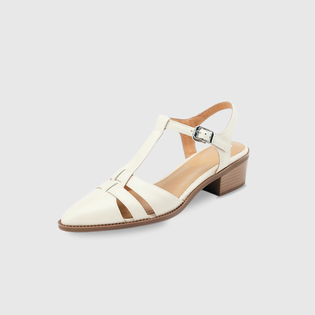 Ankle Strap High Heel Casual Pumps