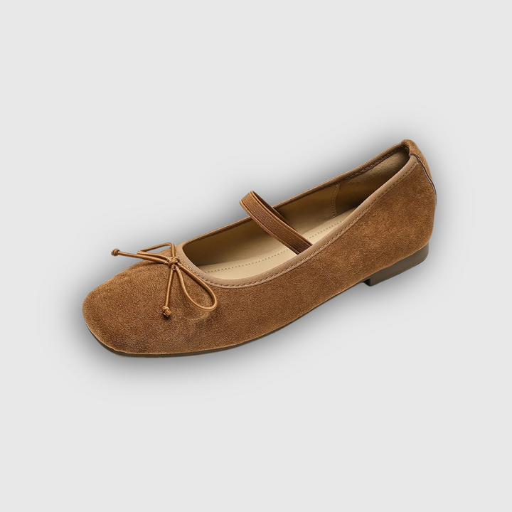 Square Toe Bow Design Mary Janes