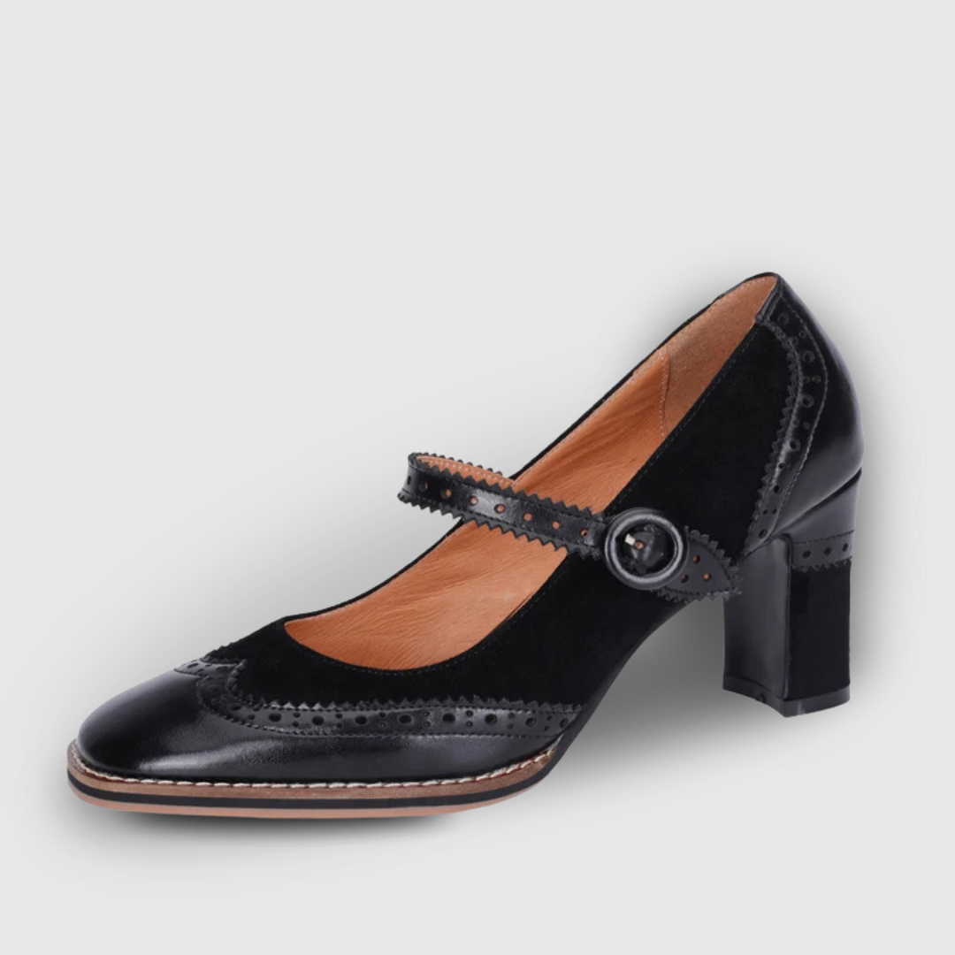 High Heel Brogue Shoes