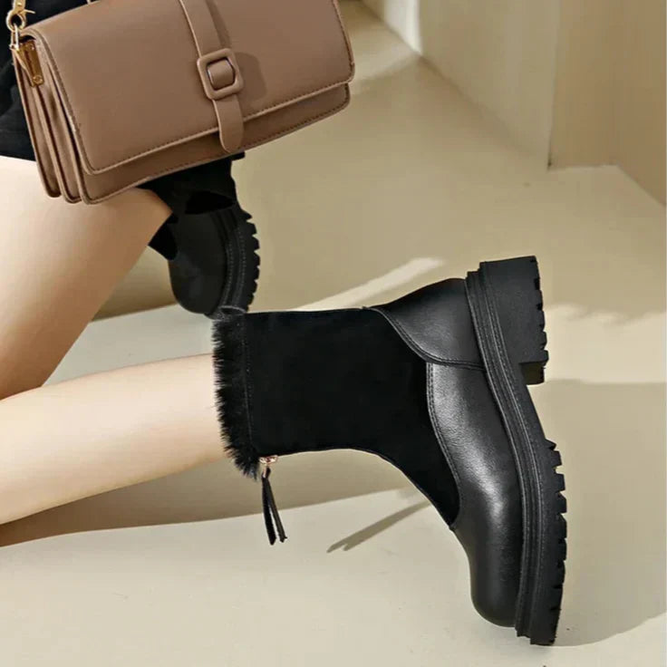 Zipped Ankle Boots