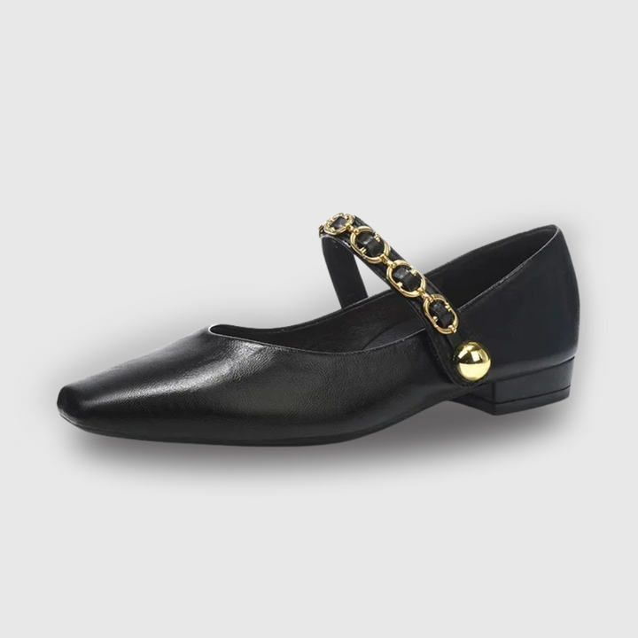 French Mary Jane Flats