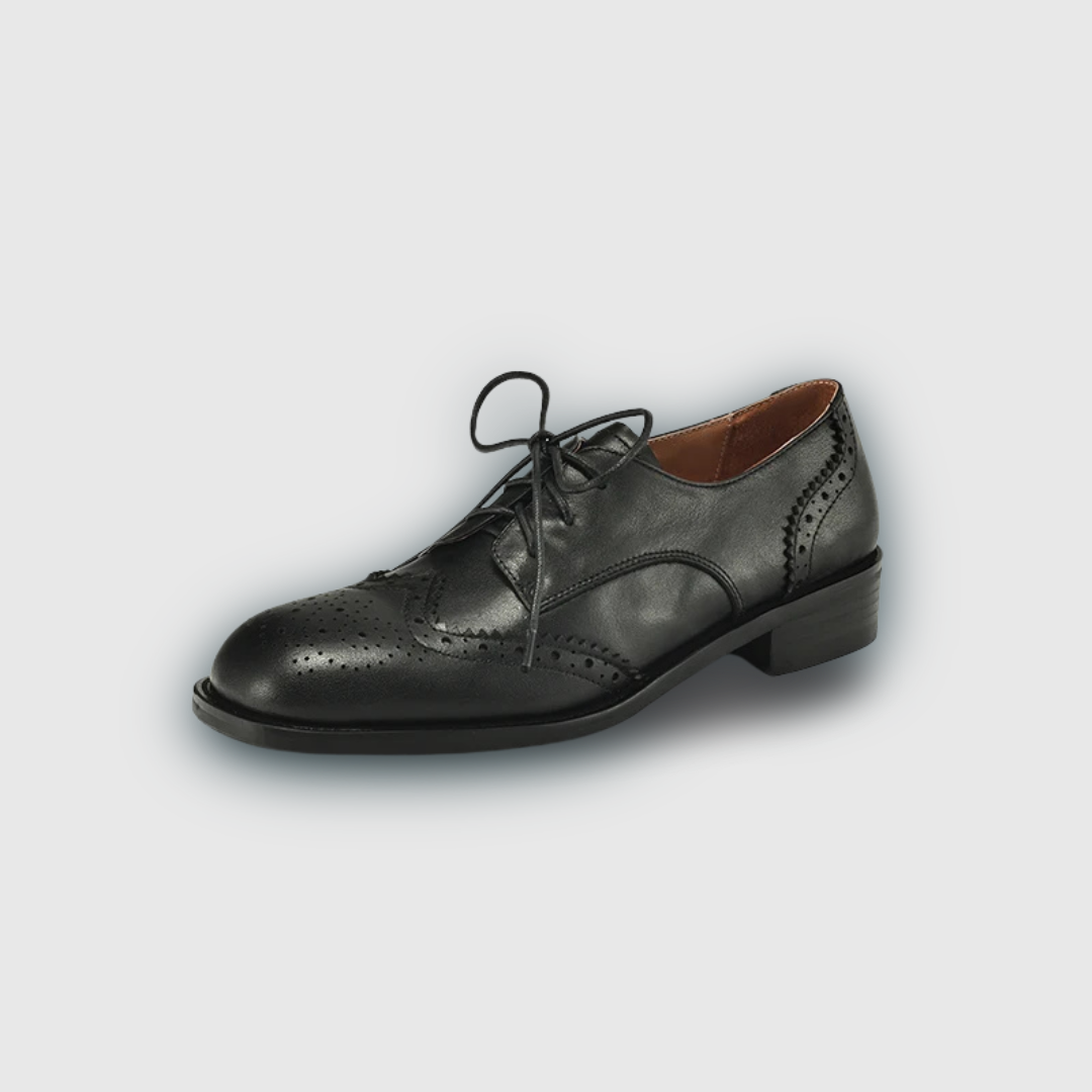 Round Toe Oxford Shoes