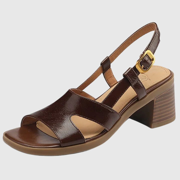 Retro Squared Sandals