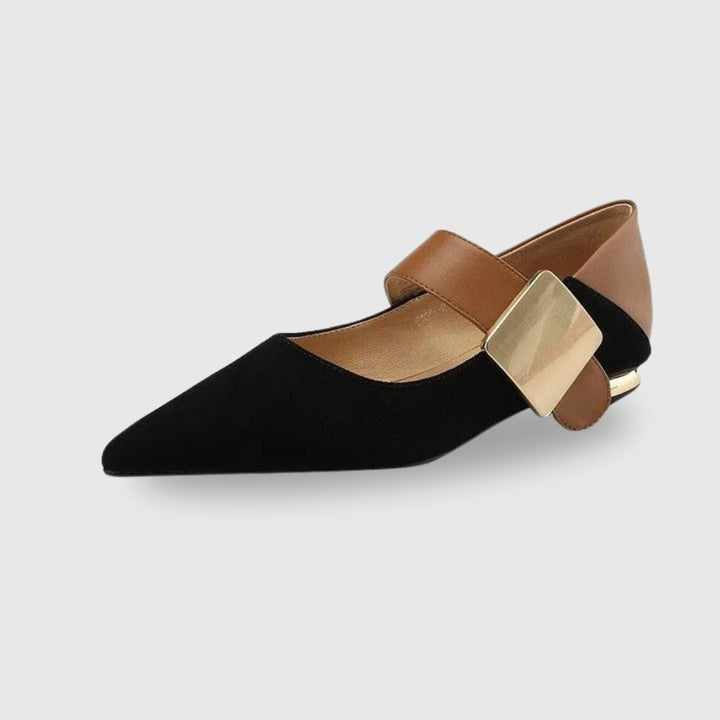 Velvet Tip Elegant Shoes