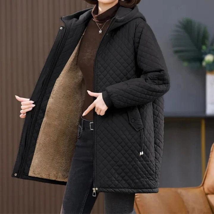 Plus Size Quilted Summer Jacket