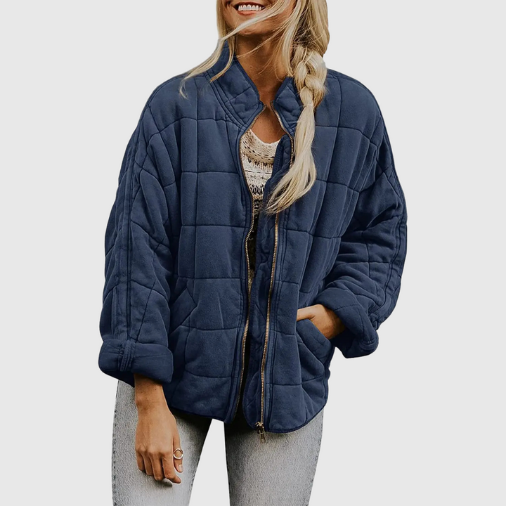 Zip Quilted Jacket