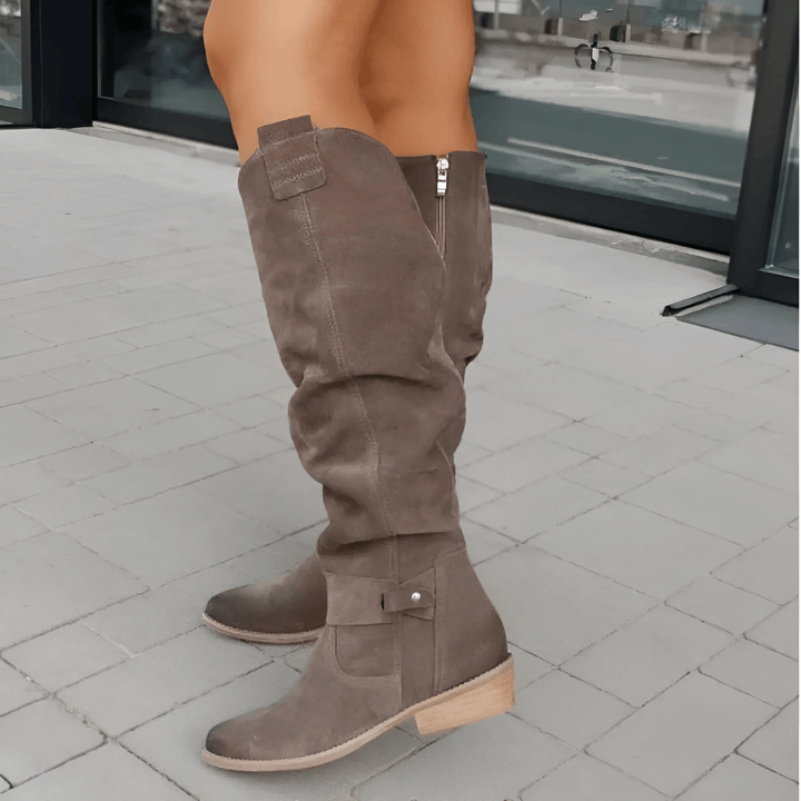 Knee High Western Boots