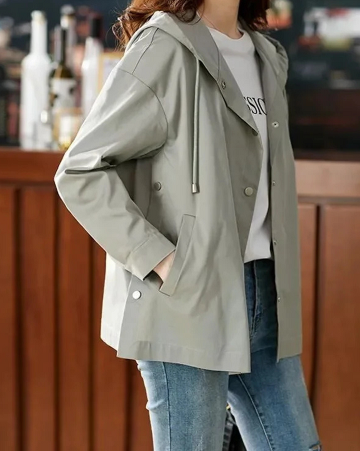 Lined Women's Trench Coat