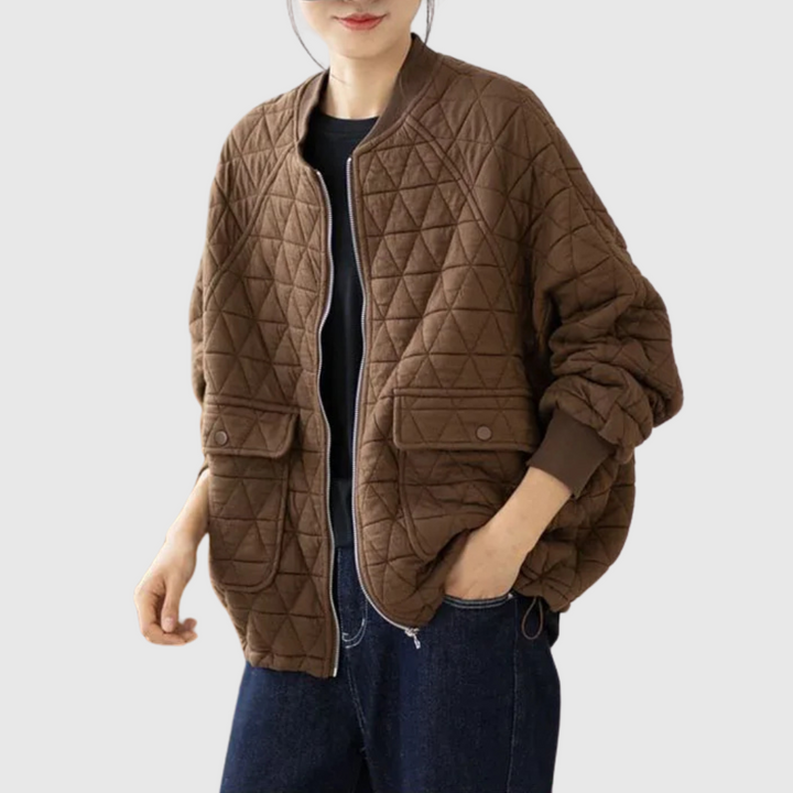 Quilted Zipped Jacket