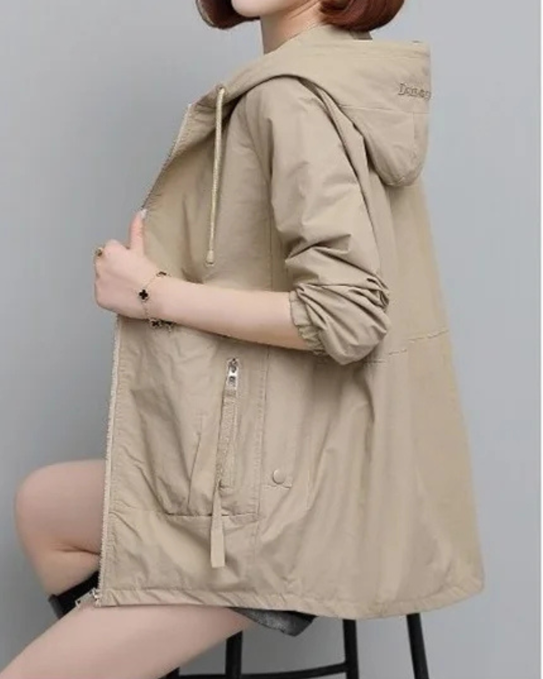 Casual Hooded Windbreaker