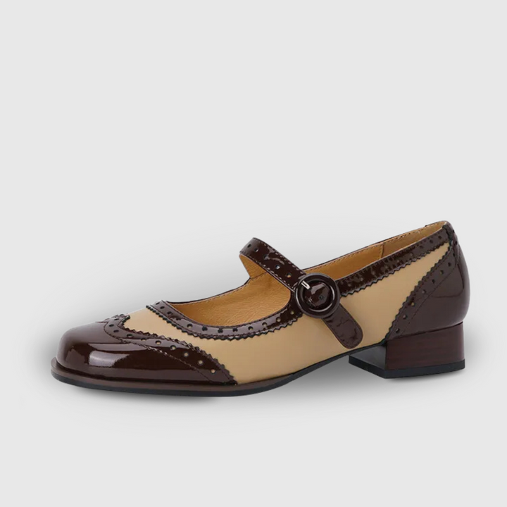 Retro Brogue Pumps