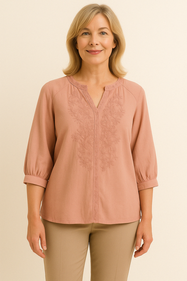 V-neck Blouse