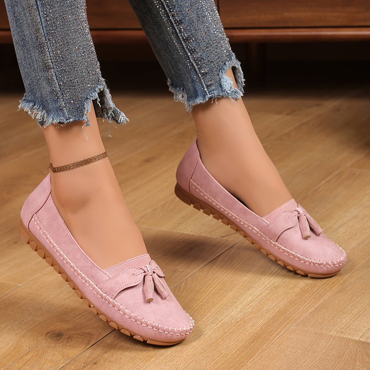 Women's Vintage-Inspired Tassel Loafers