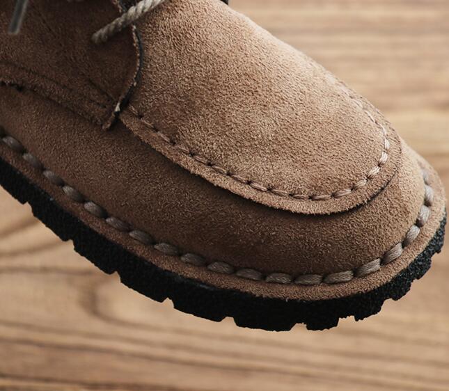 Soft Sole High-Top Lace-Up Women's Boots