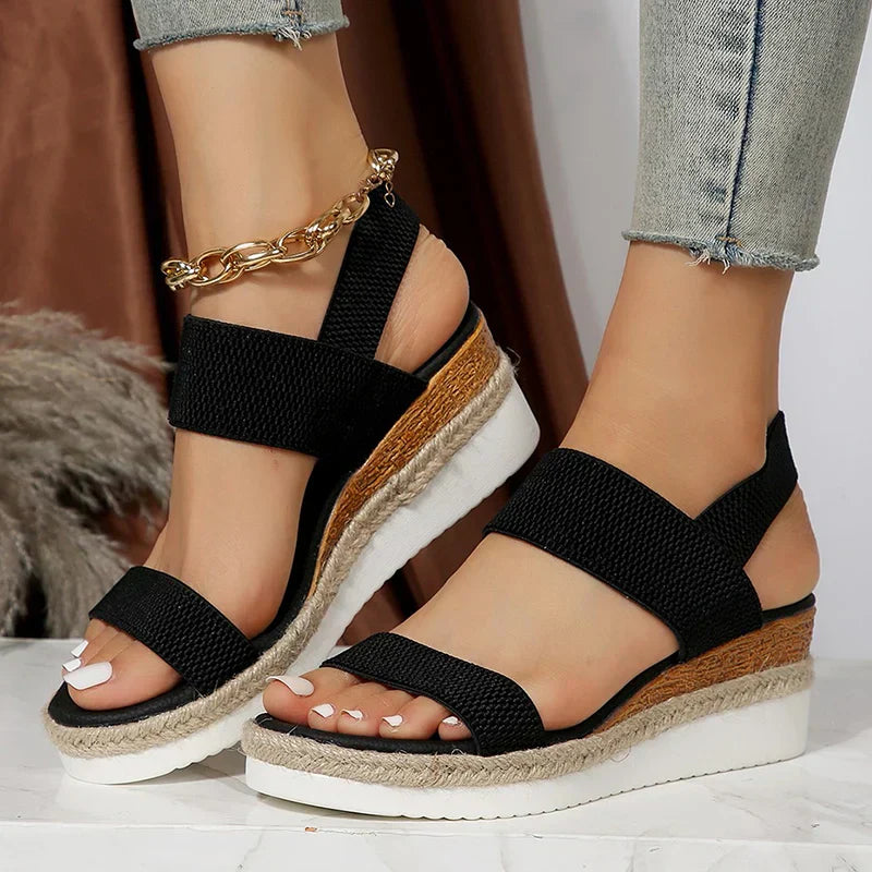Lace Patio Sandals