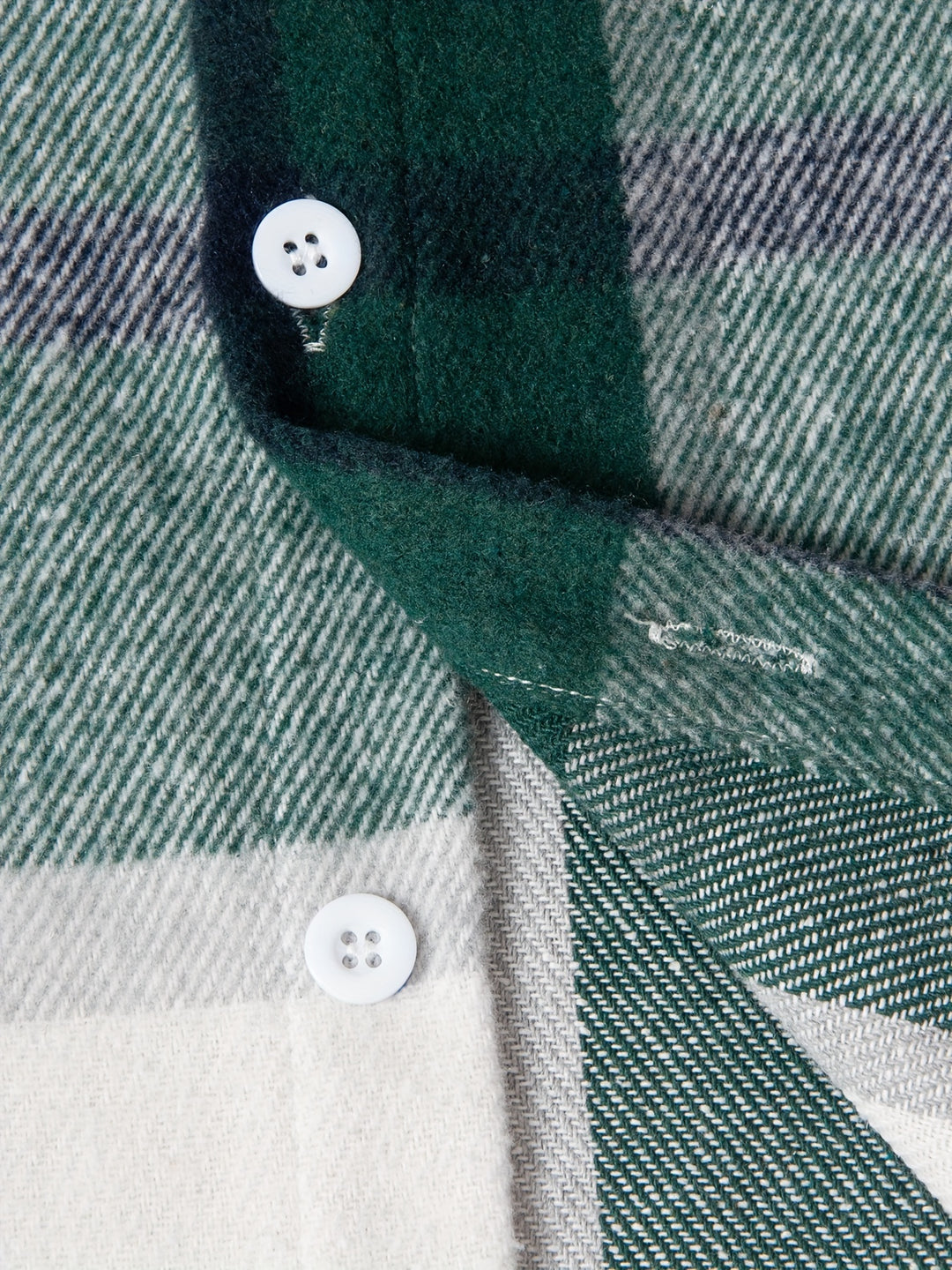 Long Checked Jacket