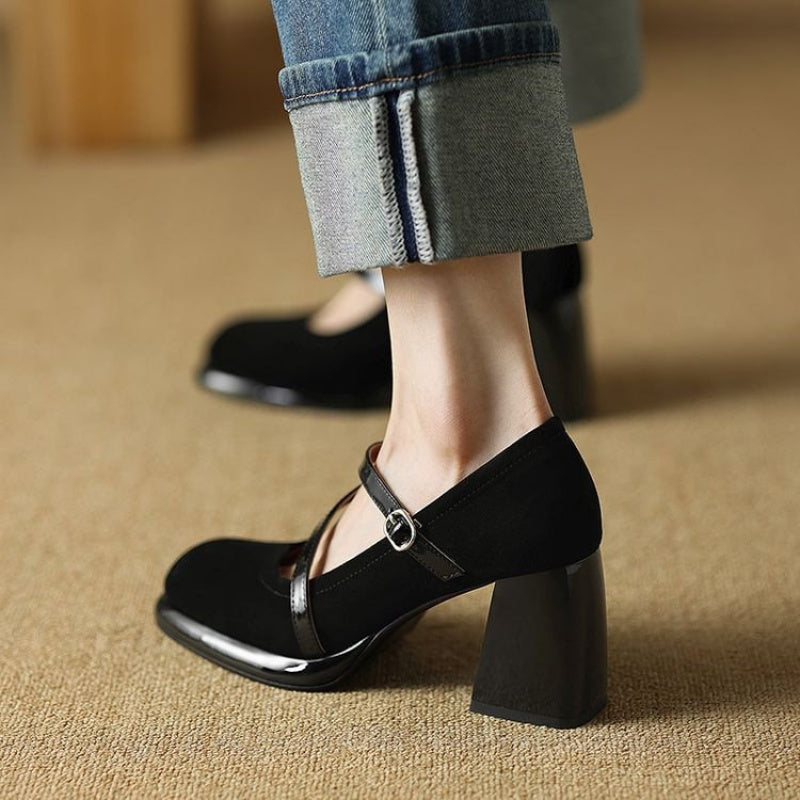 Chunky Platform Heels